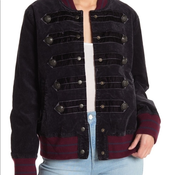 Free people atlas cord bomber jacket NWT - Picture 5 of 14